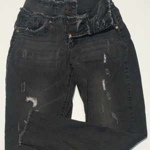 Kréamy Jeans Women's Black Size 2 Skinny High Rise